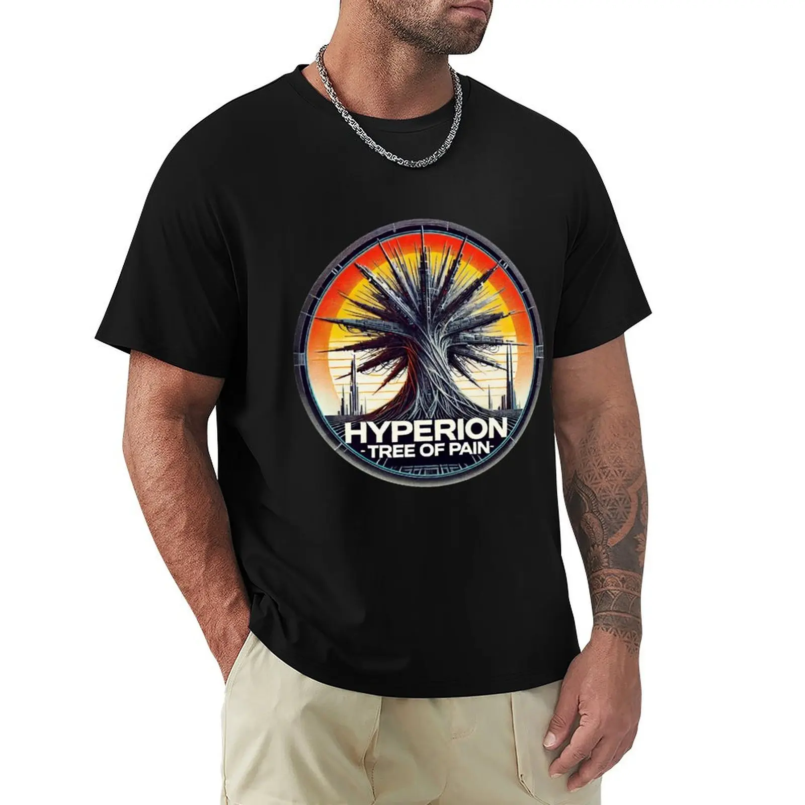 TREE OF PAIN - HYPERION T-Shirt Daily Wear Print T-Shirt