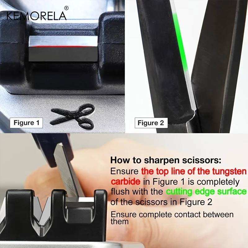 2/3-in-1 Stainless Steel Knife Sharpener Ambidextrous V-Edge Sharpening Tool for Kitchen and Outdoor Knive with Suction Cup Base