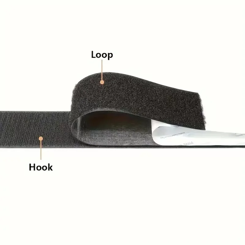 Hook And Loop Mounting Tape Recloseable Fastener Magic Tape  House DIY Self Adhesive High Bond  Traceless Home Sticker Strap