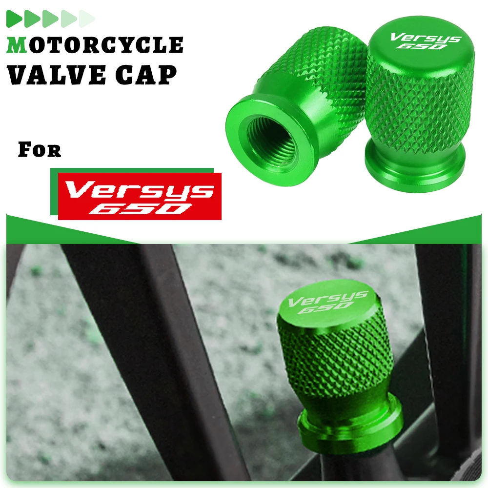 

FOR KAWASAKI VERSYS650 VERSYS 650 Versys 2006-2016 2015 2014 Motorcycle Accessories Tire Valve Air Port Stem Cover Cap Plug