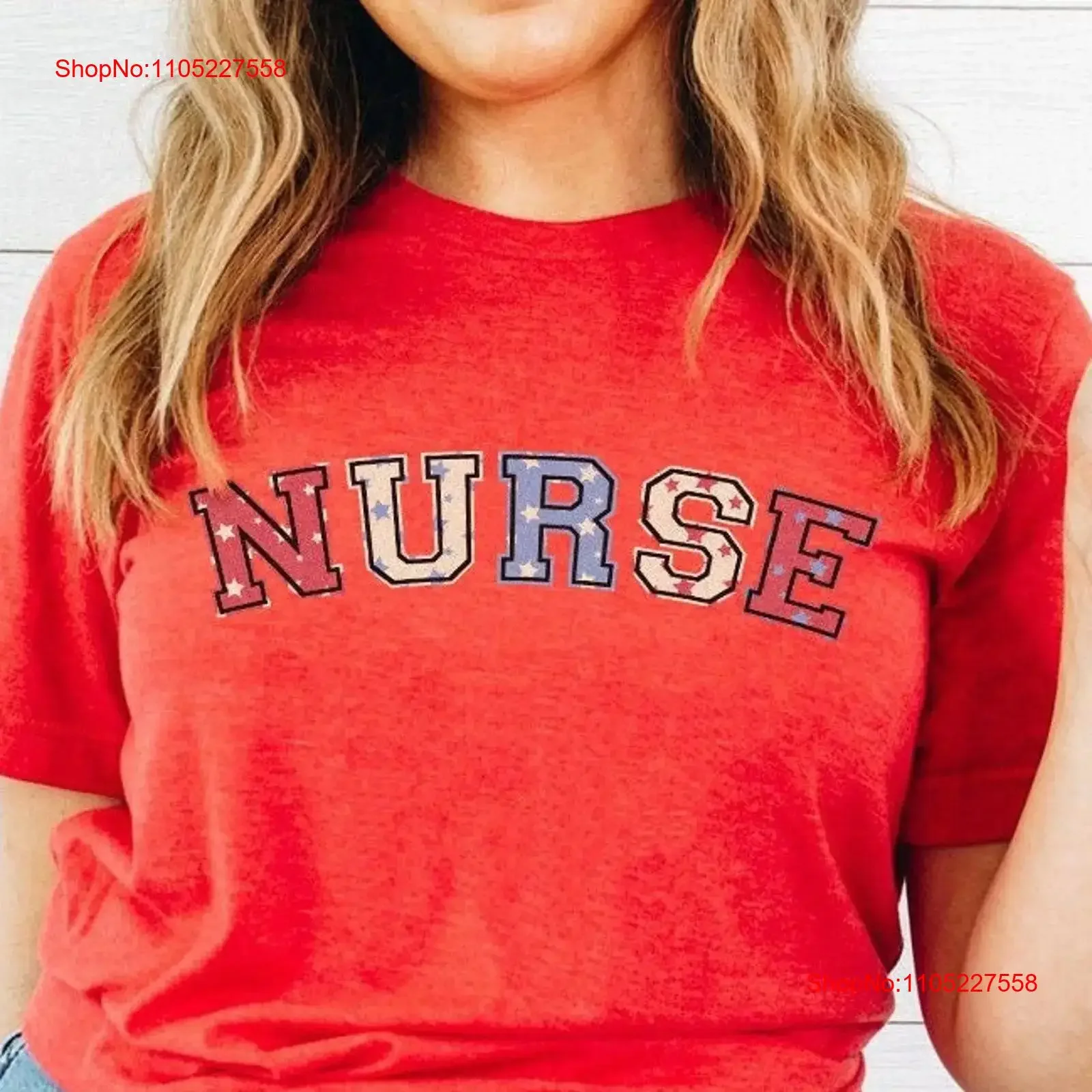 4th of July Nurse T Shirt Cute Independence Day Stars Er Ed Picu Nicu ICU Rn Womens Fourth vintage Washed fashion Comfortable