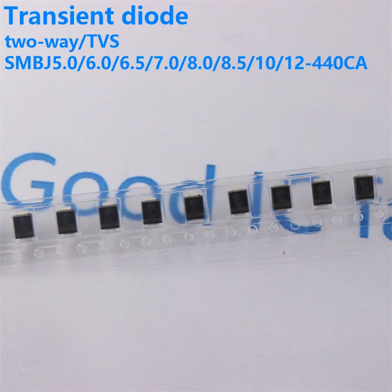 10 قطعة SMT SMD TVS صمام ثنائي عابر SMBJ6.8CA SMBJ20CA SMBJ36CA SMBJ100CA SMBJ220CA SMBJ440CA SMBJ22CA SMBJ10CA SMBJ100CA