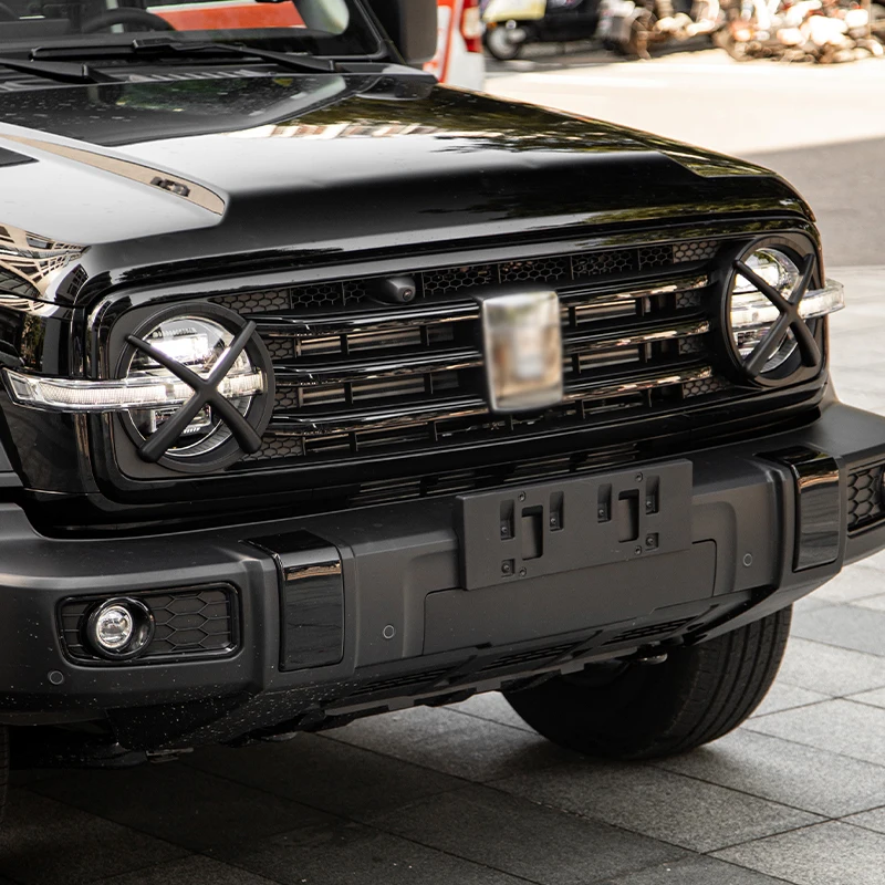 

Защитная крышка для фар GWM Tank 300 2021-2025, АБС-материал, наклейка на крышку фар, внешнее обновление, автомобильные аксессуары, 2 шт.