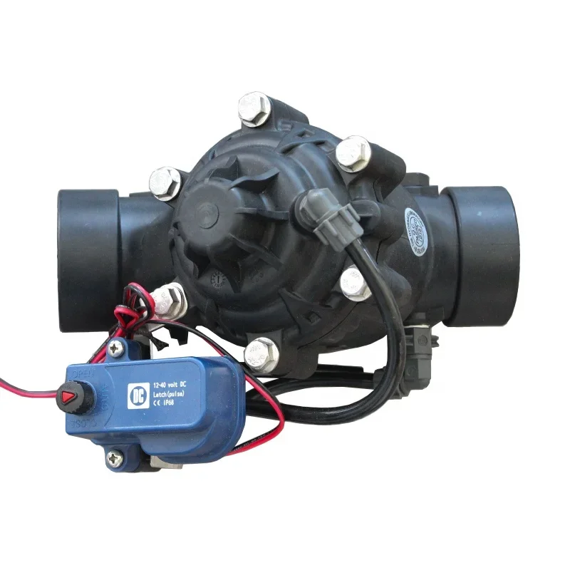 4 Inch 24v Three Ways Drip Irrigation Water Solenoid Irrigation Hydraulic Valve