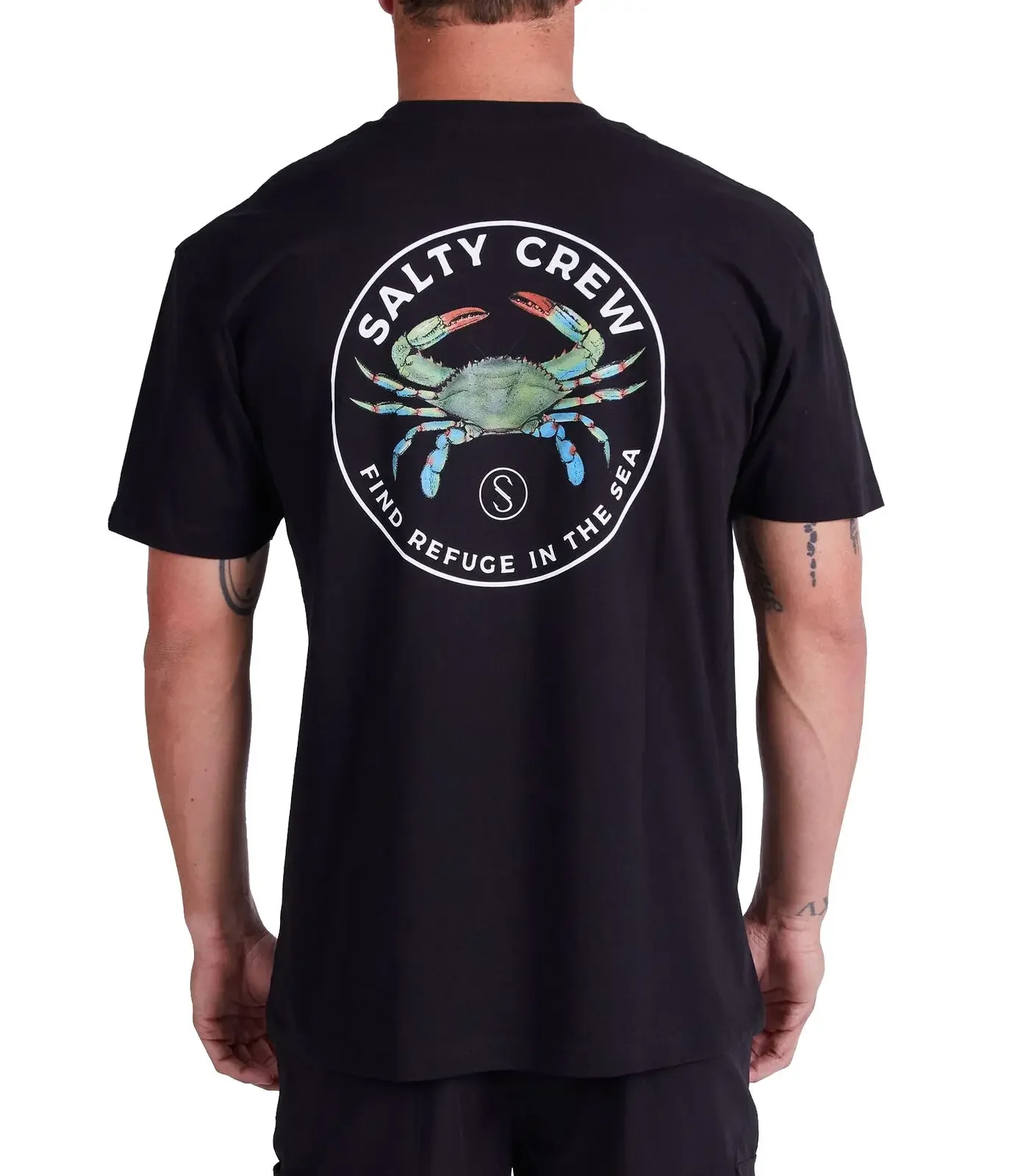 Salty Crew Blue Crabber Premium SS T Shirt long or short sleeves