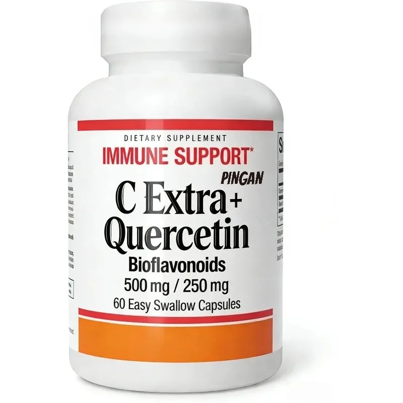 Quercetin Supplement - Highly Bioavailable Flavonoids, Natural Antioxidants, 60 Capsules