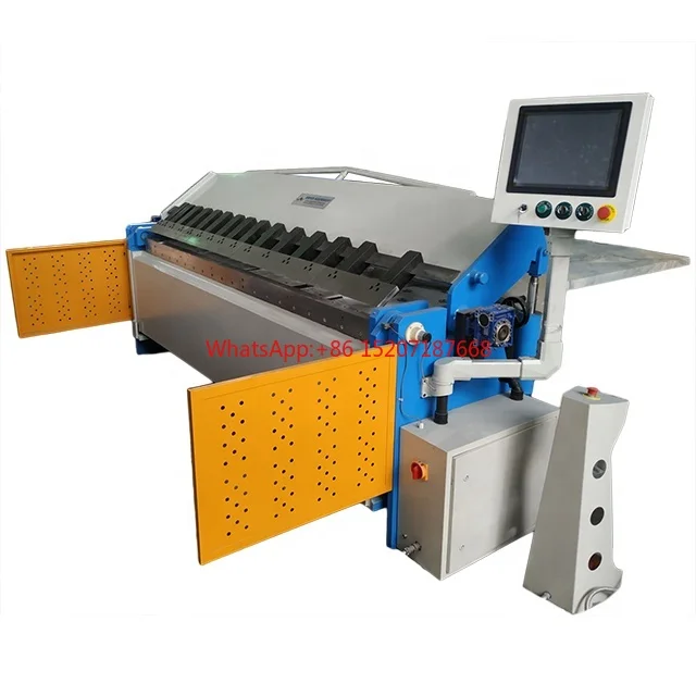 SUPER automatic aluminium composite ceiling panel edges hydraulic folding machine