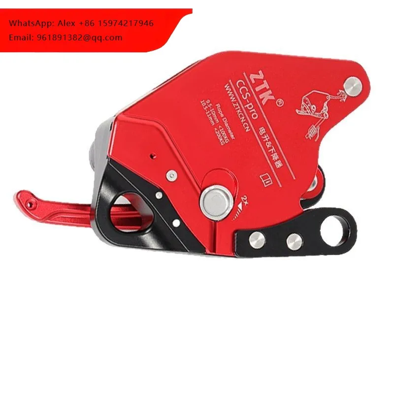 High-Altitude Work Electric Ascender Descender CCS Rope Climbing Lifter Rock Climbing Ascender Climbing Device 200kg
