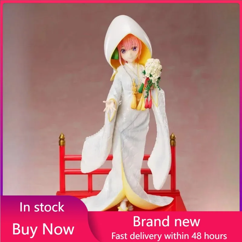 

Оригинальная коллекционная фигурка из аниме «Пять близнецов» (The Quintessential Quintuplets) — Накано Ичика, Широ, Муку — ПВХ, модель, игрушка, подарок