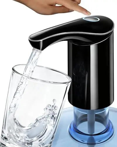 

Rechargeable USB-C Water Dispenser Pump for 5-Gallon Bottles – Silent, Portable & Fast Flow
