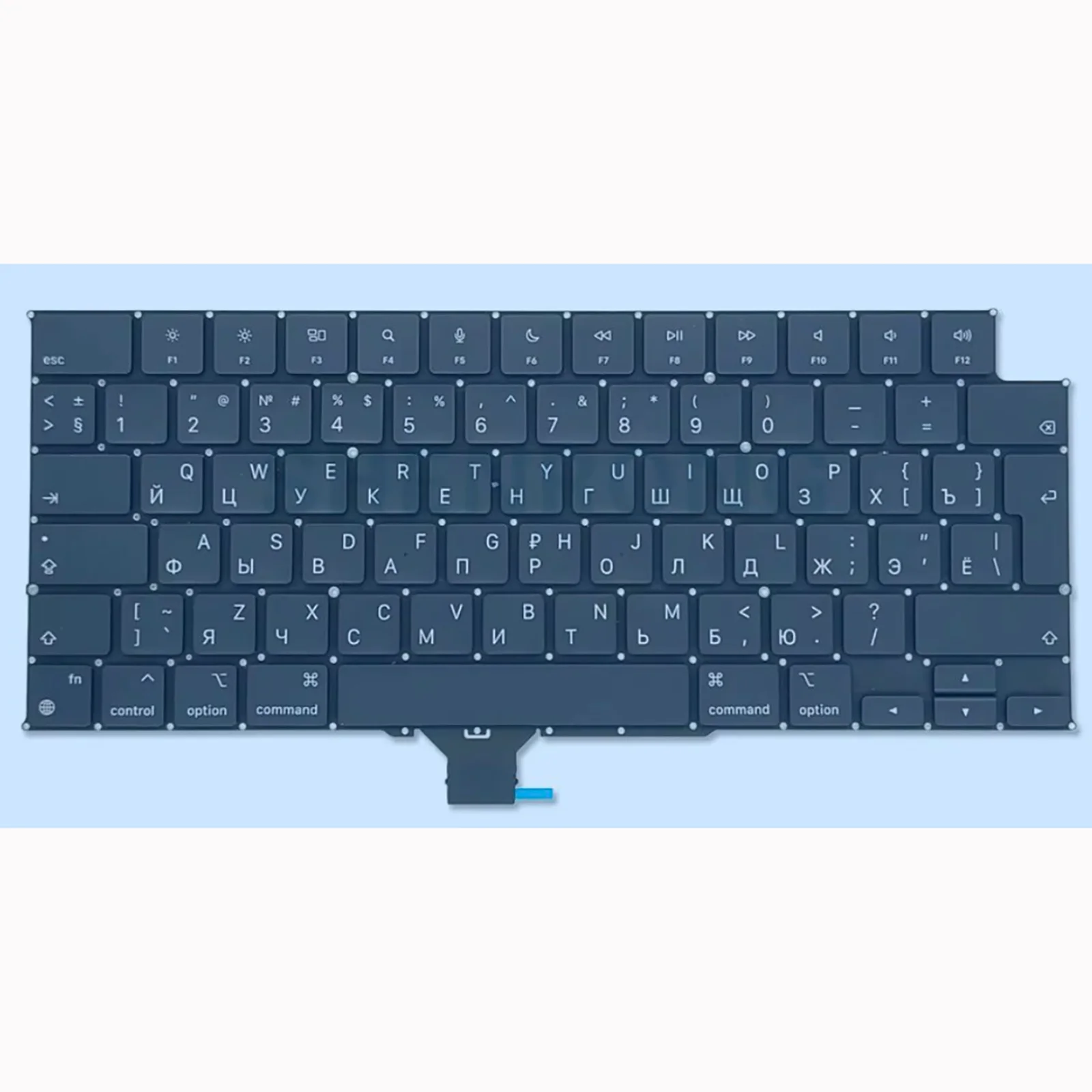 

Клавиатура для ноутбуков Macbook Pro Air 14 16 A2779 A2780 A2918 A2991 A2992 A2485 A2442 с раскладкой US/RU