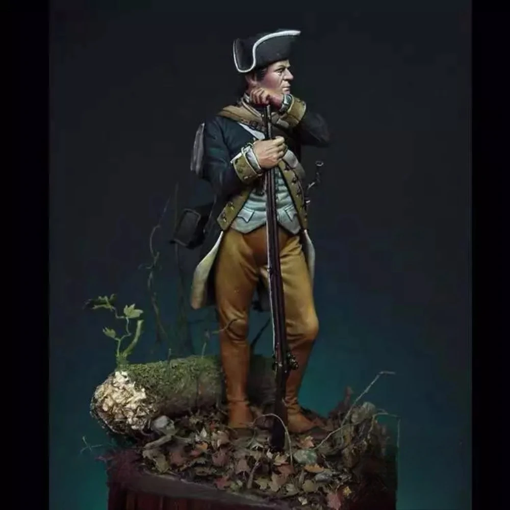 Kit de figurine en résine non peinte, thème militaire, 1ère armée de New York, GK non assemblé et non peint, 1/24