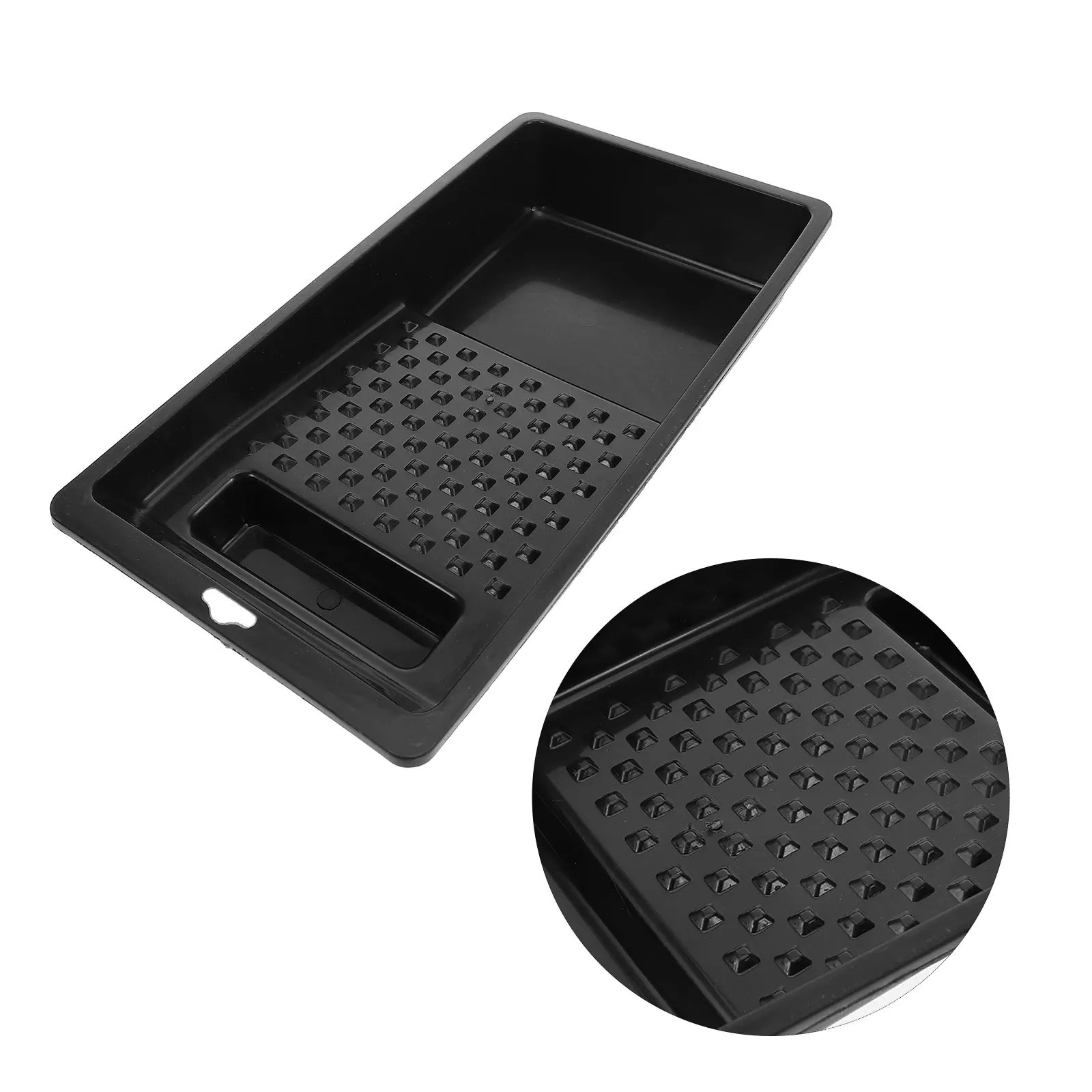 

Large Capacity Paint Tray Liner Durable Plastic Easy Clean Smooth Edges for Better Painting Results Multiple Coatings