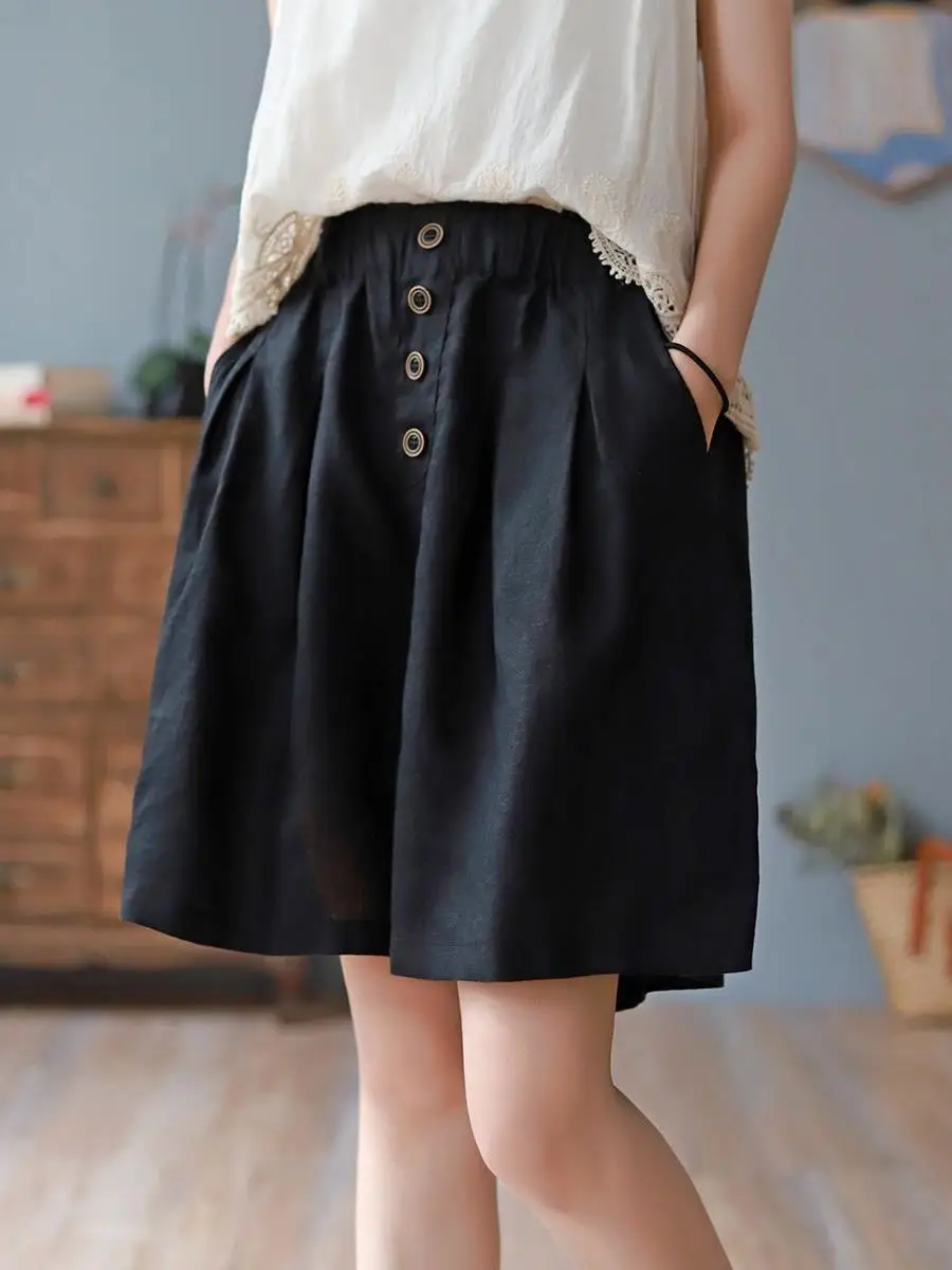shorts-femininos-de-cintura-alta-em-algodao-e-linho-estilo-executivo-colecao-verao-2026-acessorio-de-moda-versatil