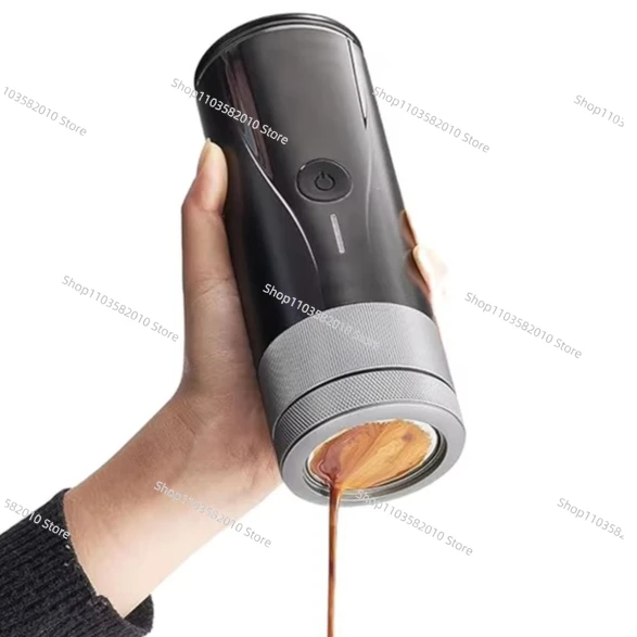 Y Newly Designed PCM04A Household Portable Coffee Machine  Portable Picnic Handheld Coffee Machine Intelligent Automatic Heating