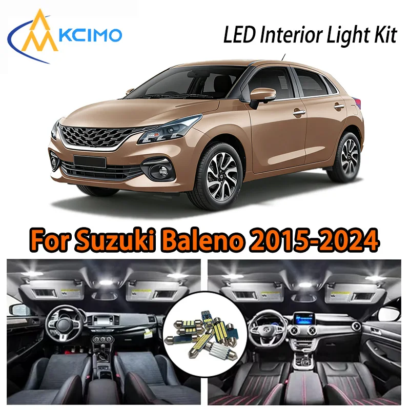 

KCIMO For Suzuki Baleno 2015-2024 Premium LED Interior Kit - 2 Colors , Quick Installation, Long-Lasting