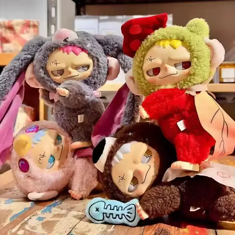 Instock Echt Pitenaught Trick-or-treaters Serie Pluche Blind Box SJD Actiefiguren Meisje Kind Verjaardag kawaii Gift