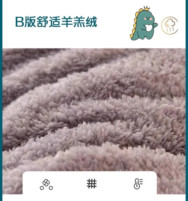 Lamb Wool Super Warm Blanket Winter Thickened Quilt Winter Quilt Core Autumn Spring Dormitory Single Comfprter Double Blanket