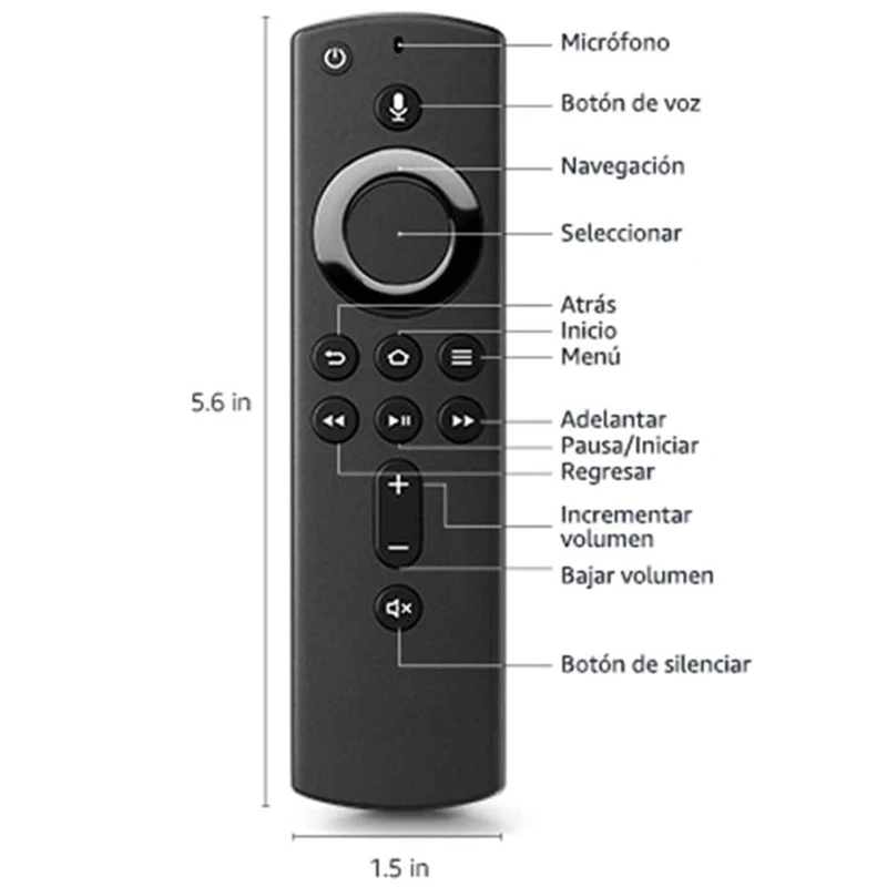 Пульт дистанционного управления L5B83H для Amazon Fire TV Stick 4K Box 2Nd-Gen Fire TV 3Rd