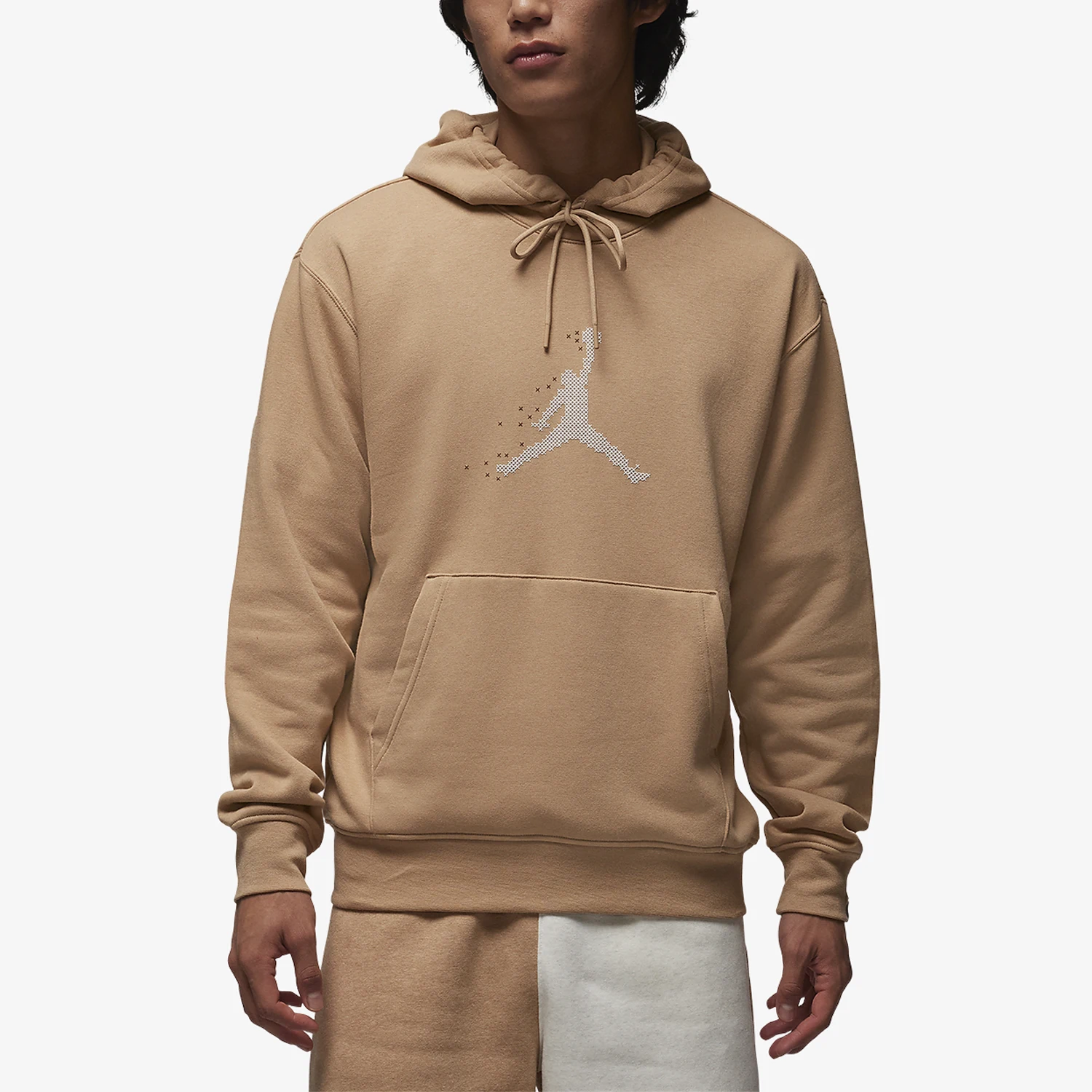 Nike official genuine Jordan men's fashionable fleece hooded sport sweatshirt FD7466