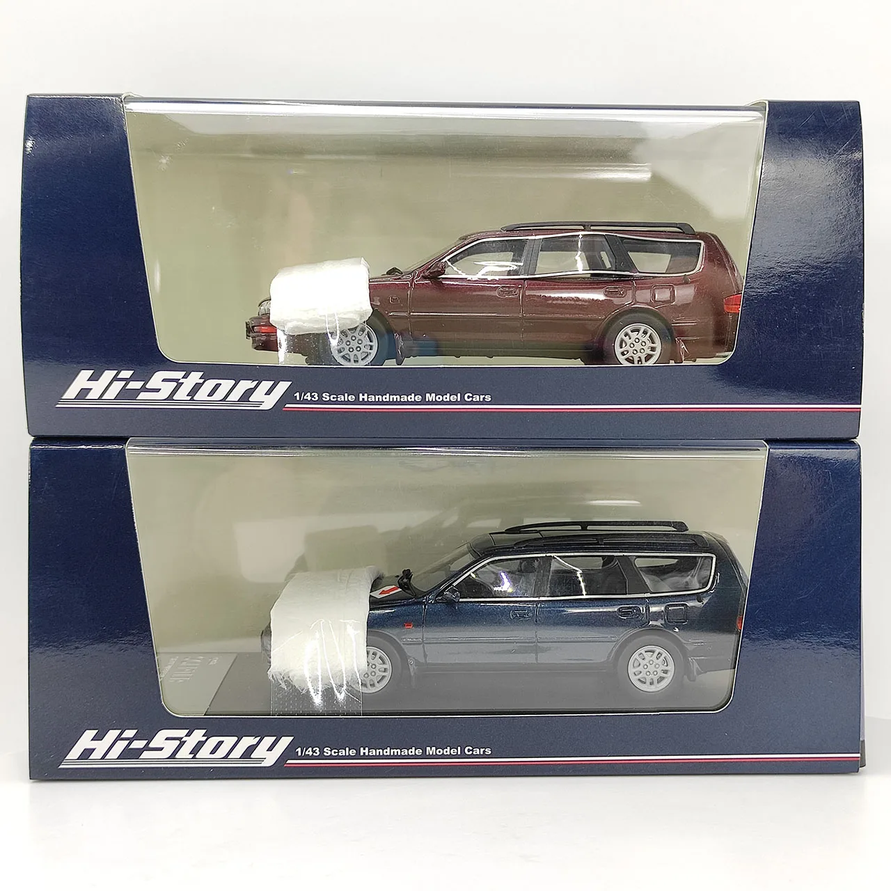 Defect 1:43 Scale Hi-Story Toyota SCEPTER Station Wagon 3.0G 1992 Resin Car Model