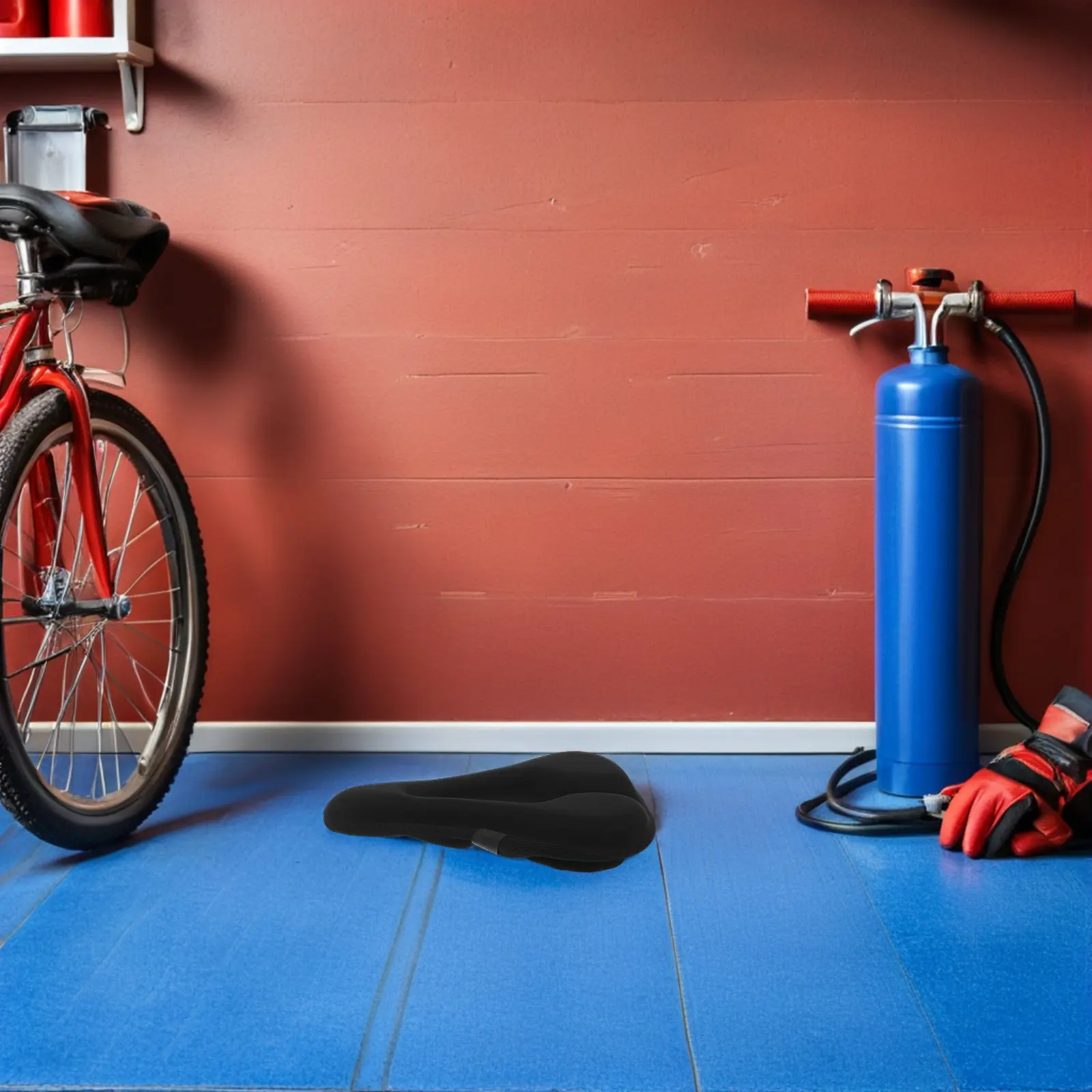 

Силиконовый чехол для велосипедного сиденья: комфортная мягкая подушка, легко устанавливается, нескользящий, для горных и шоссейных велосипедов, аксессуар для велоспорта