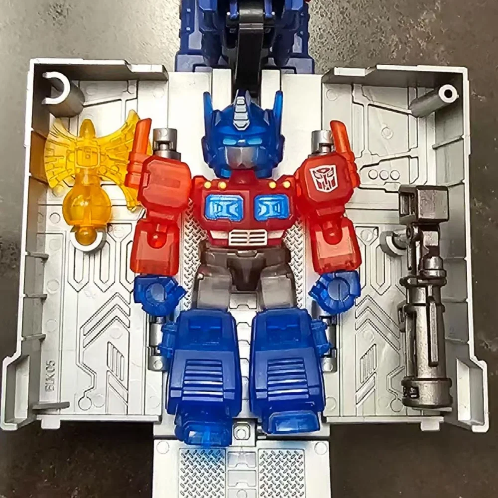 Blokees Transformers Defender Versi Wave 5 Action Figures Galvatron Jetfire Optimus Prime Blind Box Model Rakitan Mainan Hadiah