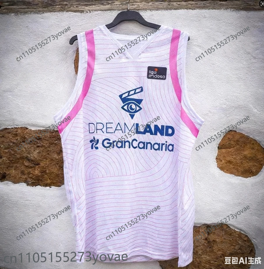 إسبانيا وصول جديد كاناريا كرة السلة جيرسي ثلاثية الأبعاد طباعة تي شيرت عادية المنزل بعيدا الكبار طفل رائجة البيع مجموعة خاصة