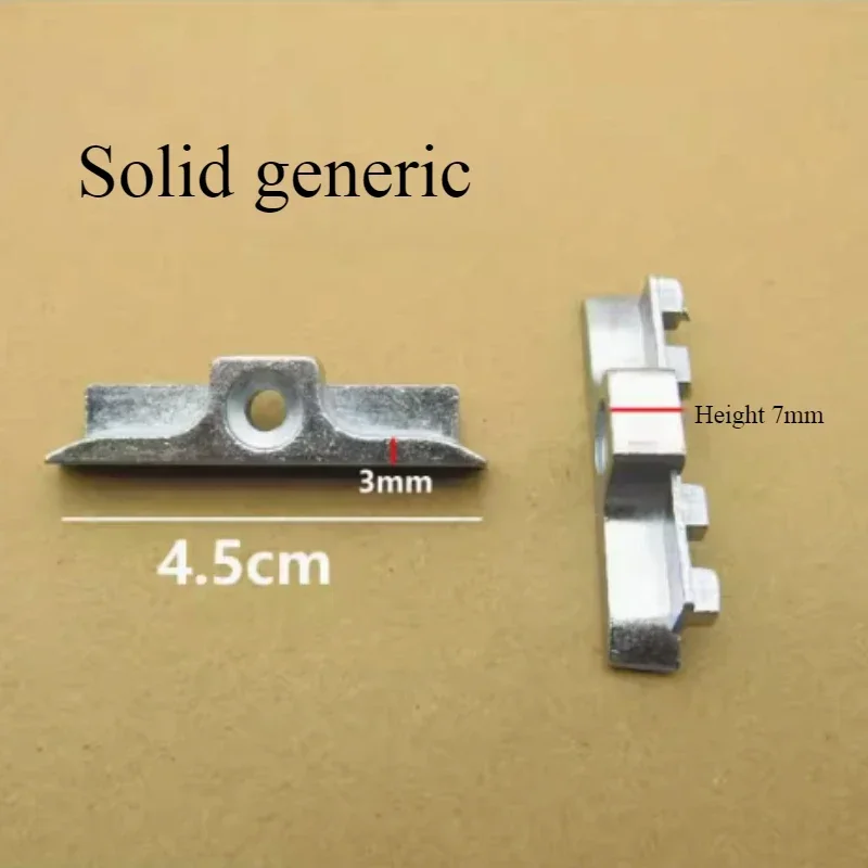 1pcs Plastic Steel Window Lock Point Swing Rod Lock Block Buckle Door and Window Fitting