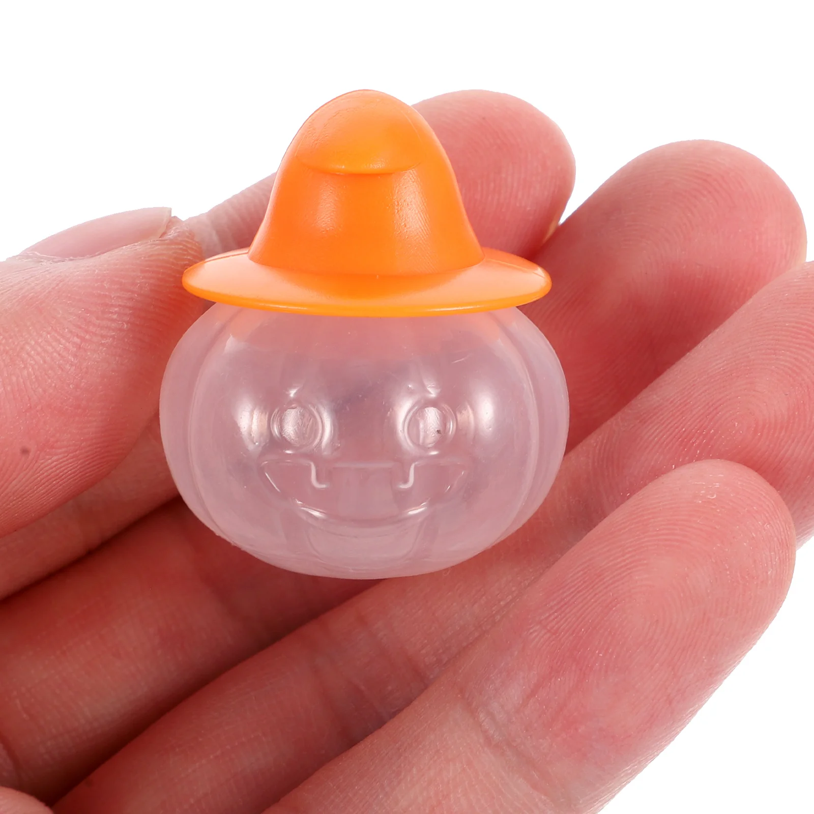 

4pcs Mini Seasoning Bottles Cute Pumpkin Shape Small Food Containers Lids Kitchen Dining Restaurant Picnic Airtight Storage Box