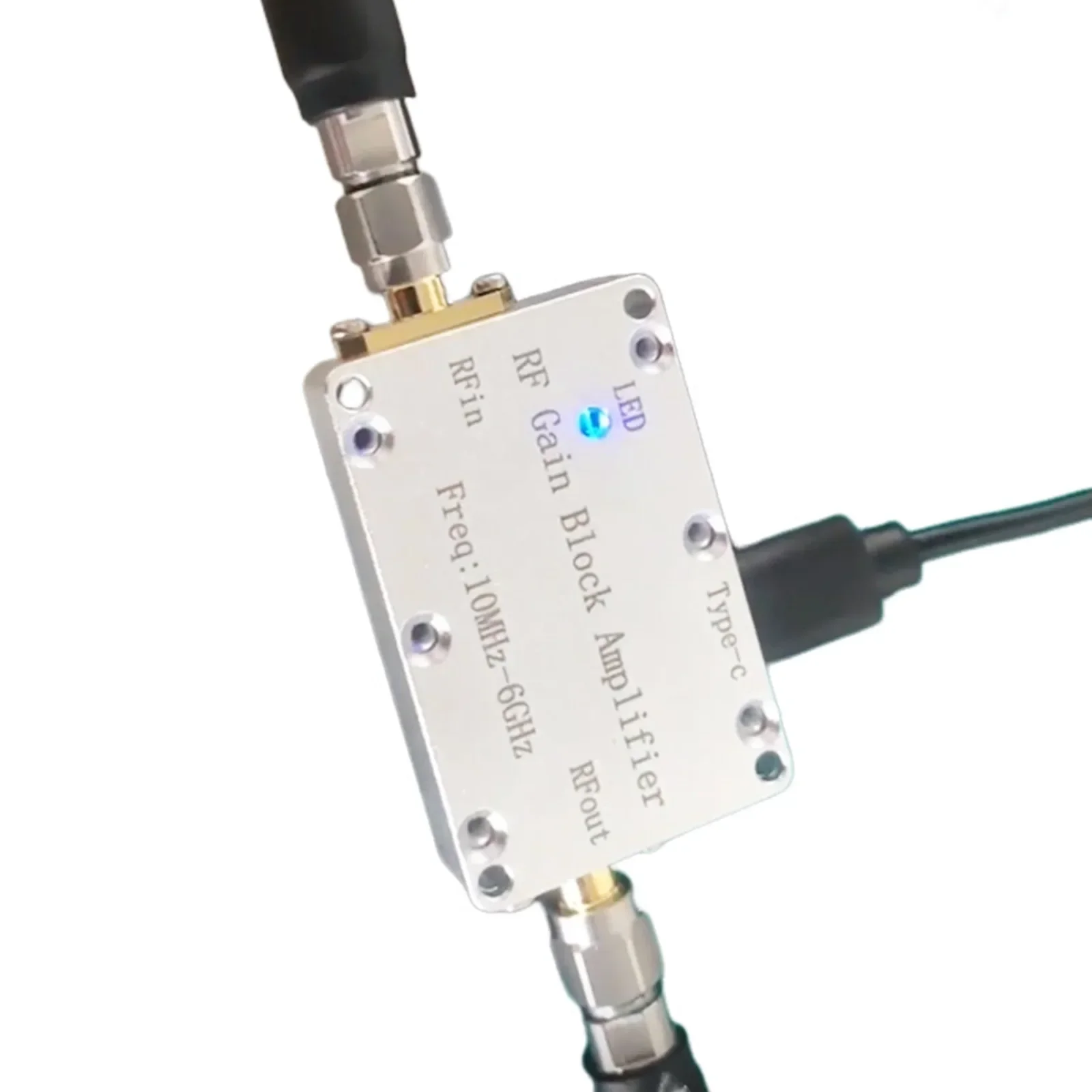 10M-6GHz RF Amplifier 10dB 20dB 30dB 40dB High Gain Push, Receive Amplifier