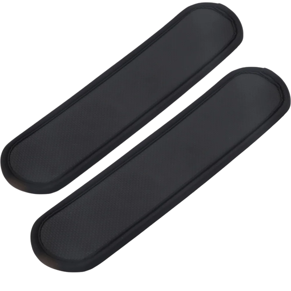 2Pcs Widened Thickened Guitar Shoulder Pad​ ​Black ​Pain Relief Pad​ ​Backpack Shoulder Cushion​ ​Breathable Fabric​