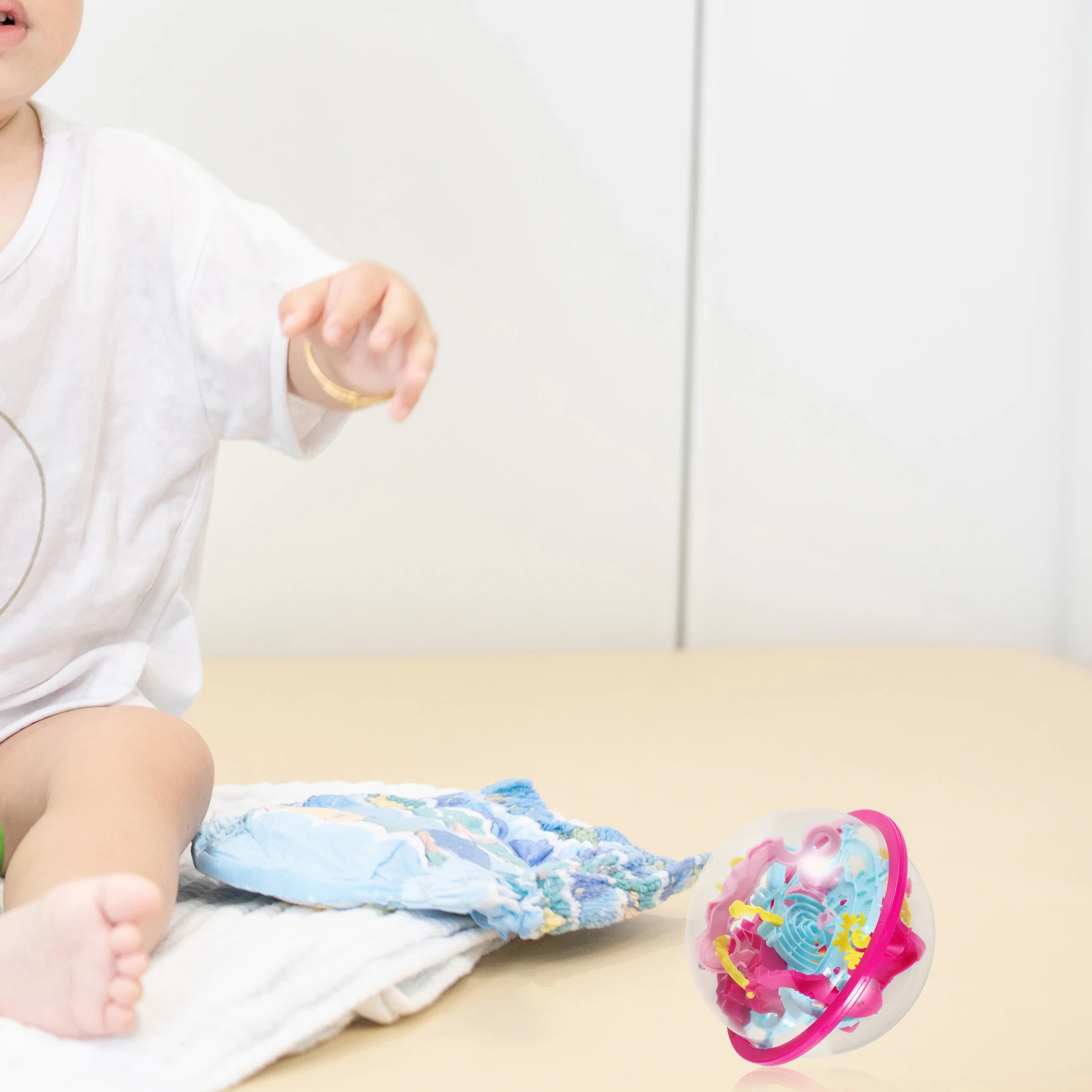 3D Maze Ball Puzzle For Kids Adults Creative Sensory Game Fine Craftsmanship Portable Learning Cognitive Skill Development