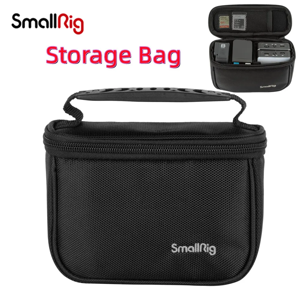 SmallRig 3704 Storage Bag Quick and Easy Storage of Scattered Accessories 160 x 120 x 65mm of Storage Space