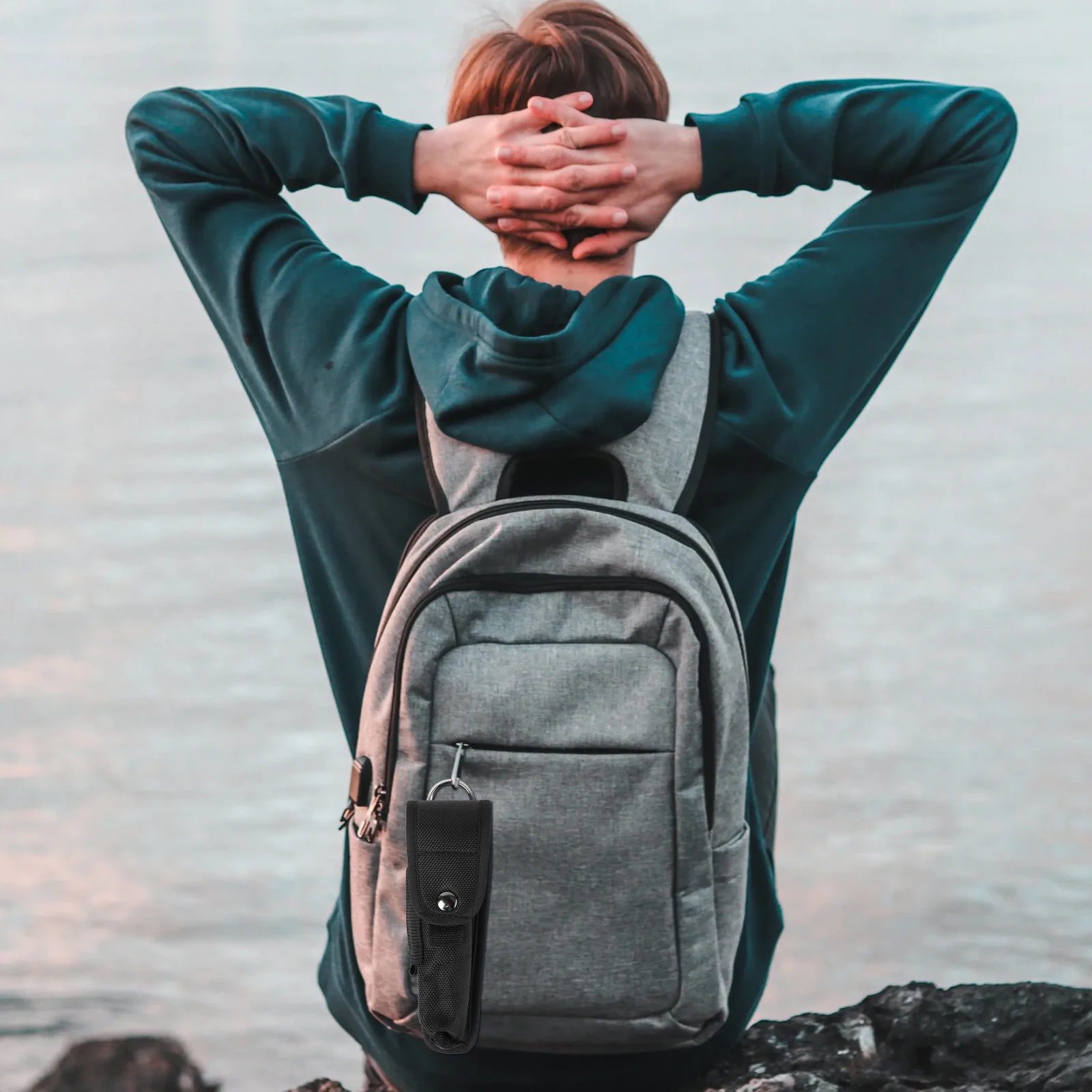 

Flashlight Case Carrying Accessory Electronic Torch Waist Bag LED Pouch Hunting Accessories Nylon Camping