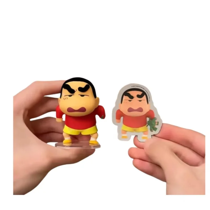 

New 52toys Crayon Shin Chan Blind Box Vintage Little Potato Series Trendy Figurine Doll Decoration Ornament Gift For Collector