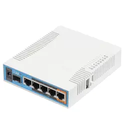 Mikrotik RB962UiGS-5HacT2HnT hAP With 5 Gigabit Ethernet Ports Dual Band 2.4Hz 5GHz use for Home or Office Wireless router