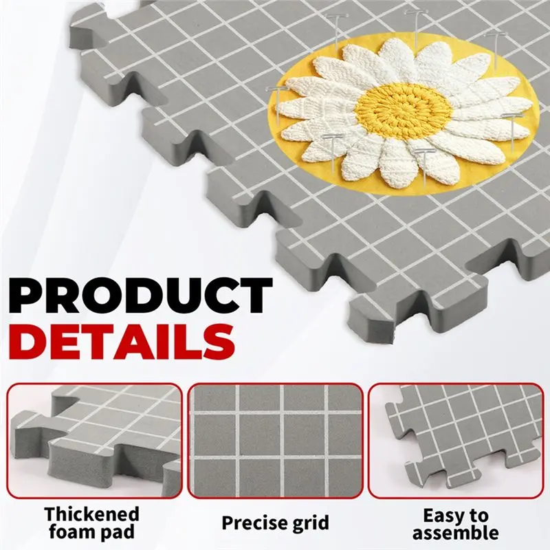 Super Deal -Blocking Mats For Knitting & Crochet Projects For Crocheting