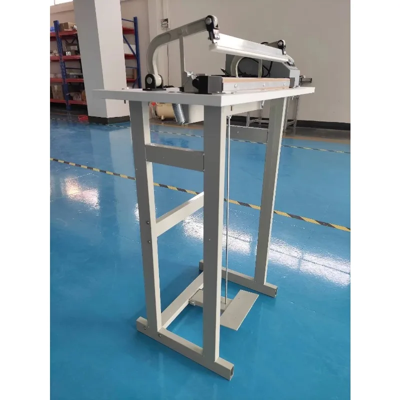Top packer XY5000 manual packer, pulse foot pedal heat sealing machine with cutter