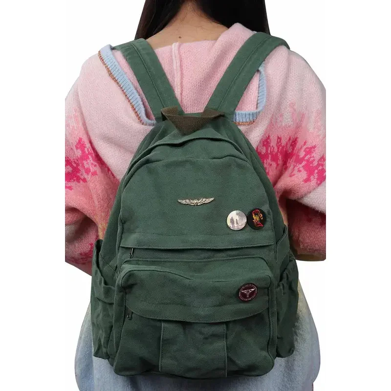 RT01 Ellie Cosplay Fantasy Green Backpack Last For Us Roleplay Fantasia Bag Women Costume Accessories Halloween Carnival Par*Jk2