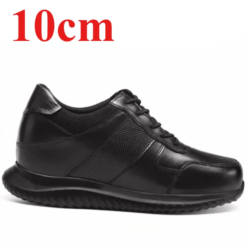 Height-increasing Shoes for Male 10cm Elevated Casual Sports Shoes Men's Lightweight Comfortable Breathable Invisible Board Shoe