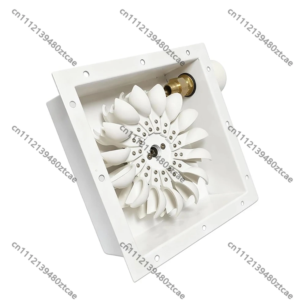 500W Micro Pelton Hydraulic Generator Low Speed High Efficiency Permanent MagnetPowerUnit WaterEnergy Power Generation Equipment