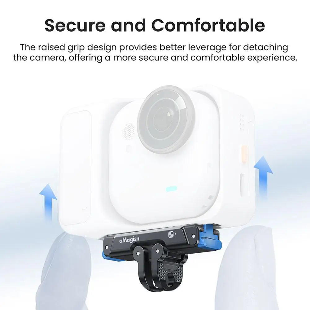Magnetic Quick Release Base Mount For Insta360 Go Ultra Quick Release Bracket Sports Camera Expansion Adapter Accessories U0E5