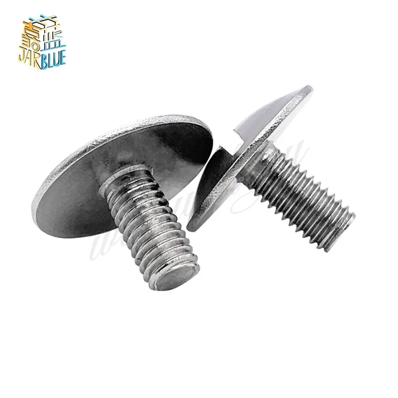 1-5X M2 M2.5 M3 M4 M5 M6 304 A2-70 Stainless Steel Large Size Oversize Super Big Slotted Truss Round Head Bolt Screw GB947