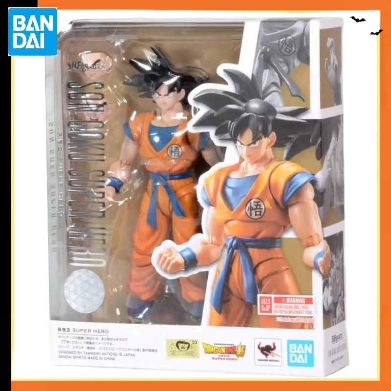 

‌Bandai SHF Dragon Ball Super Saiyan God Black Son Goku Hair Articulated Action Figure Collectible Model Toys (Movie Ver.)