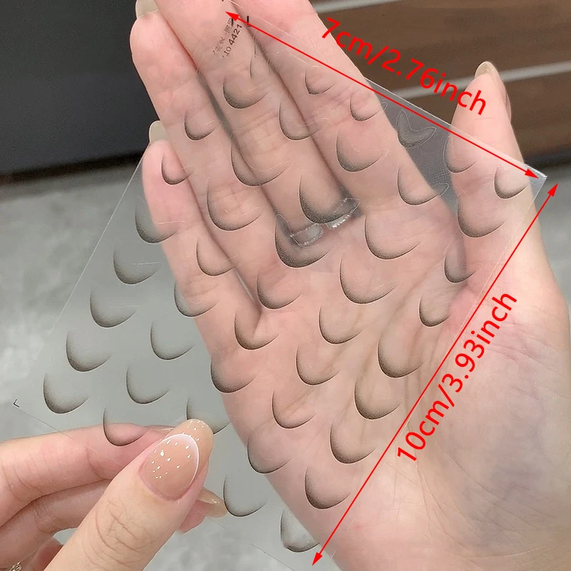 1 foglio di moda francese sfumato adesivi per nail art sottile linea bianca nera stampa sulle unghie decalcomanie decorazioni per manicure fai da te