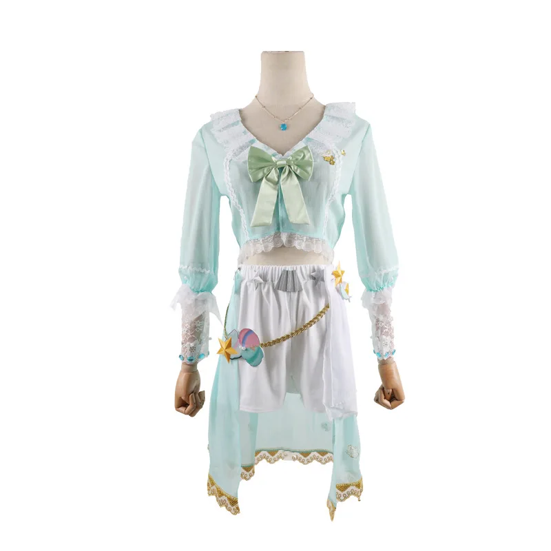 Traje Cosplay com Peruca para Mulheres, Traje de RPG de Halloween, Anime Role Play Suit, Garçom Identidade de Jogo, Garçonete, Bourbon, Mar, Sal, Tune Especial, Roupa Sexy