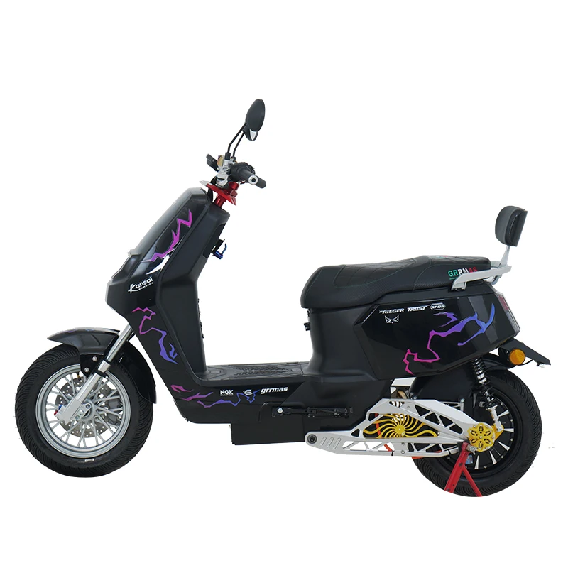 Electric motorcycle 72V long battery life takeaway battery car scooter high-speed high-power electric motorcyclecustom