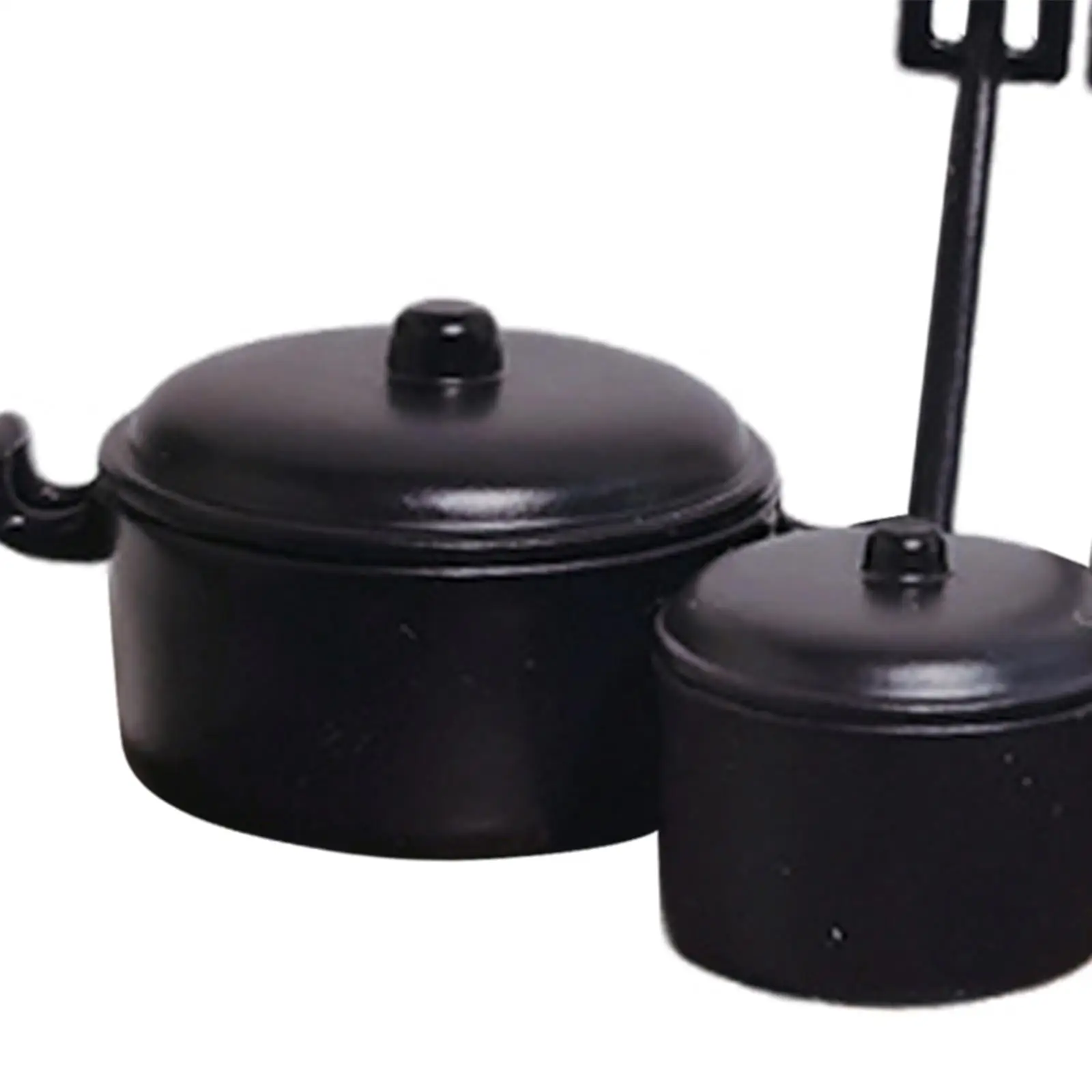 Ustensiles de cuisine miniatures, Mini casseroles et poêles, modèle Diorama, casserole de Simulation, 1/12