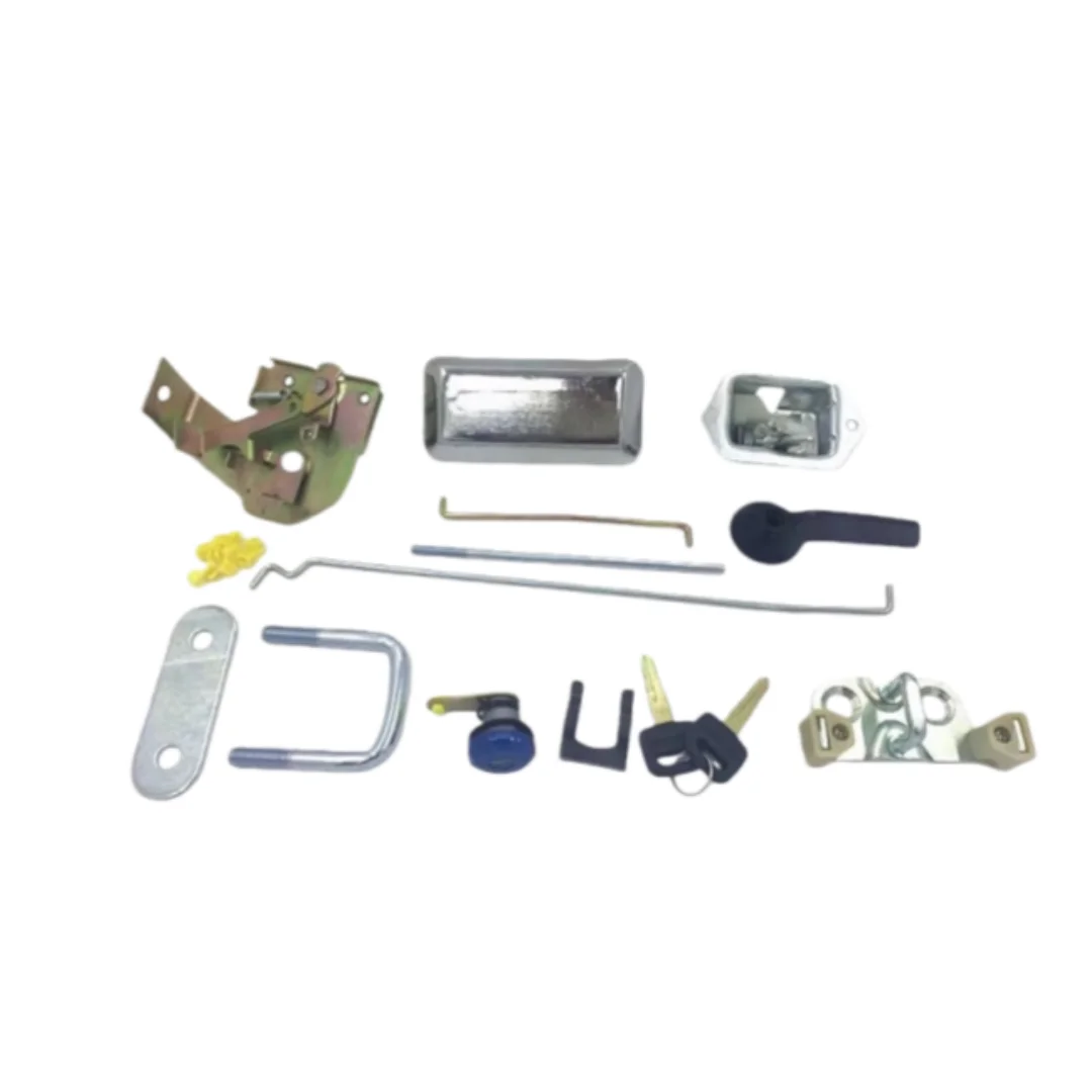 Applicable to the lock block and lock core of the Komatsu PC60-6/120/200-5 excavator cab door lock assembly